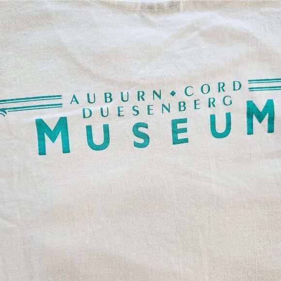 Vintage Auburn Cord Duesenberg Car Museum 1994 Festival Graphic Tee T-Shirt XL - Picture 10 of 11